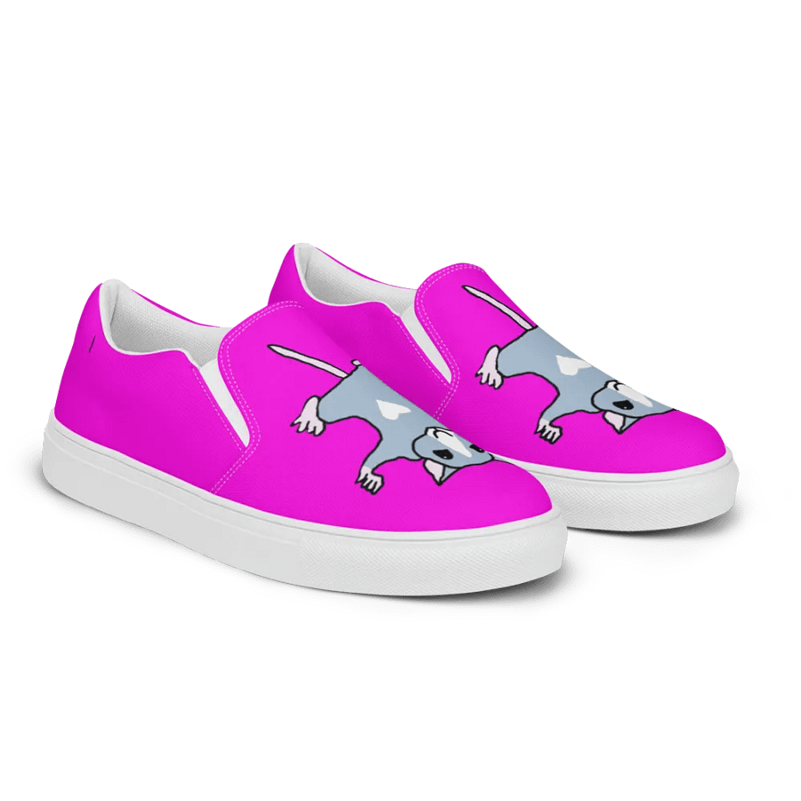 Splat rat PINK slip on canvas shoes (womens) product image (10)