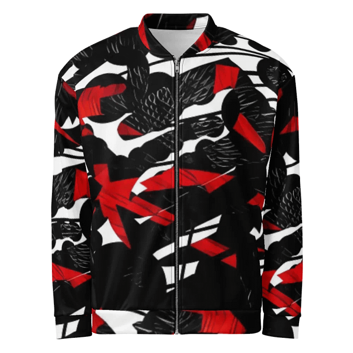 Dark Raven Bomber Jacket product image (1)