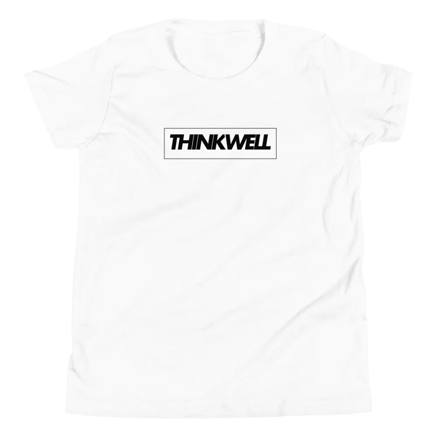 Junior Thinkers Tee (Youth, Black Logo) product image (4)