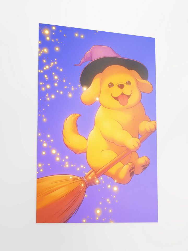 Whimsical Witches' Ride Poster product image (2)