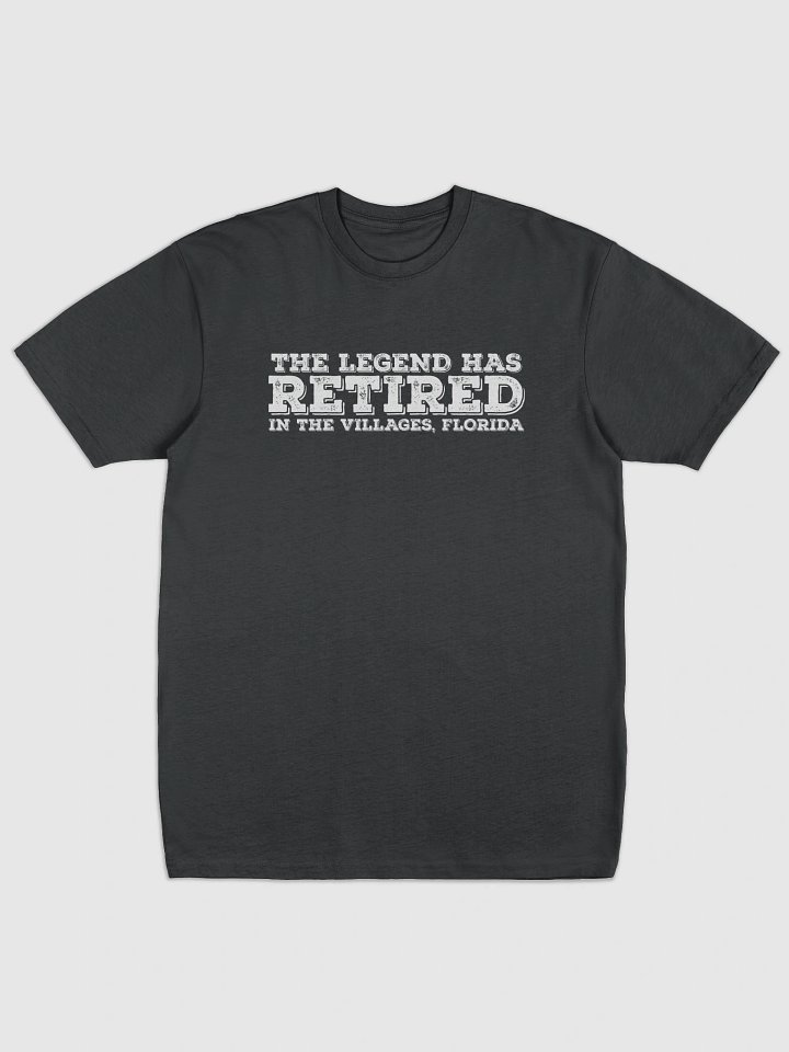 Cotton Heritage Men's Premium Heavyweight Tee (The Legend has Retired) product image (1)