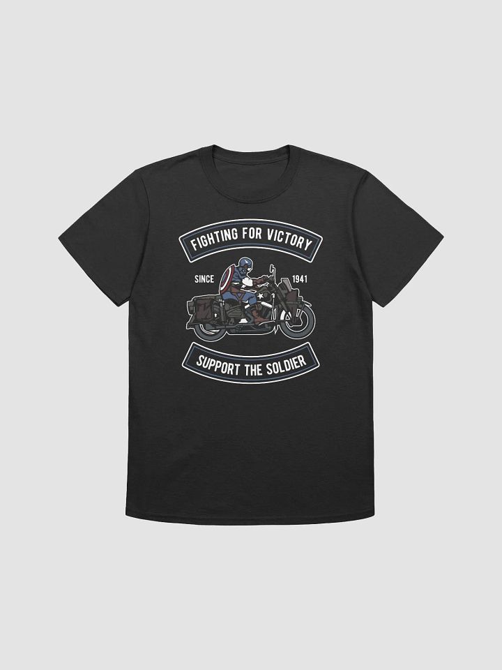 Warrior Supporter Motorcycle Rider T-Shirt product image (1)