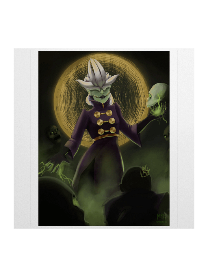 Lady Necromancer Sticker product image (1)