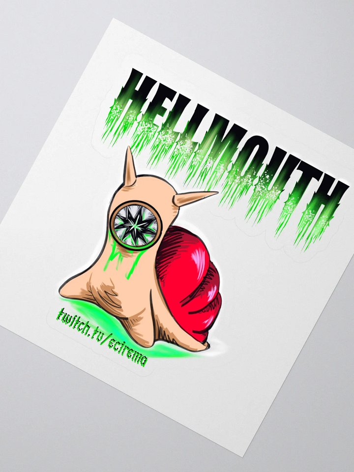 Ecirema "Metal" Hellmouth Sticker product image (2)