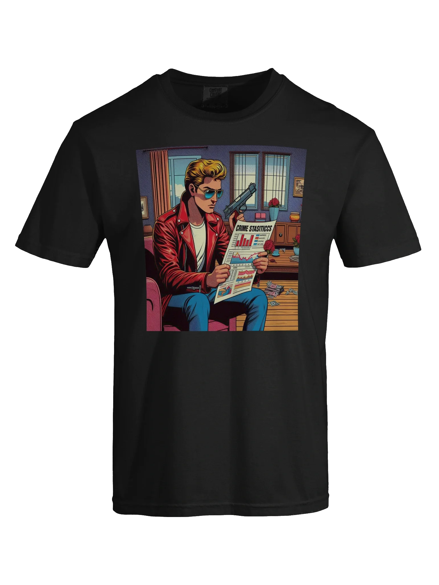 Thrill-R Crime Stats T-Shirt product image (83)