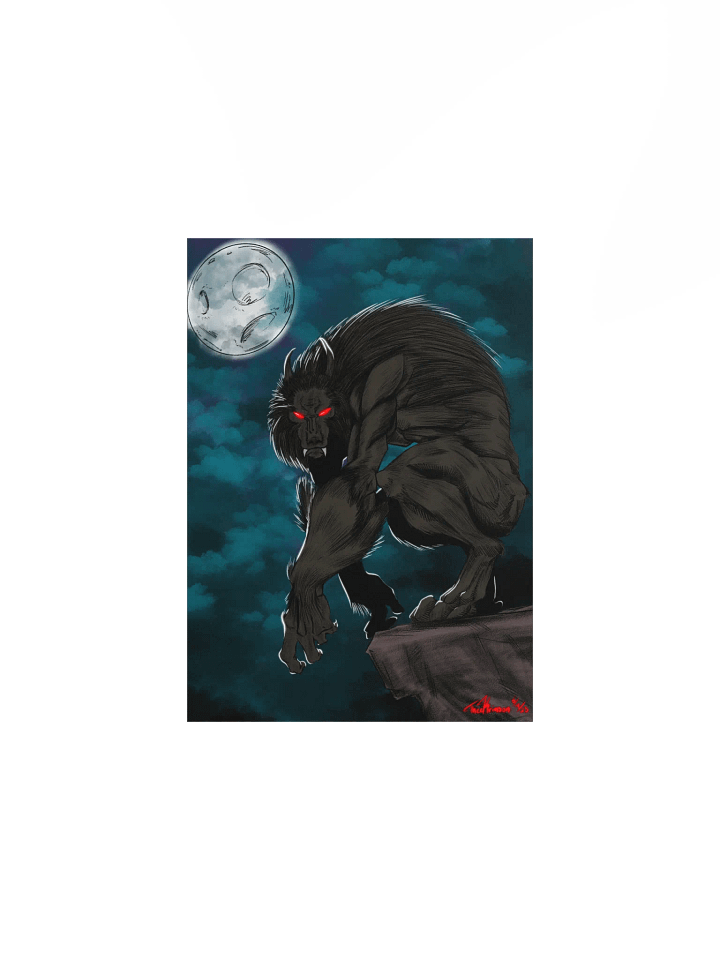 Werewolf - Signed Matte Poster product image (1)