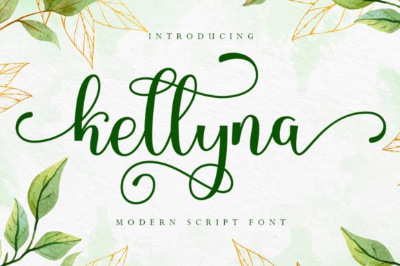 Kellyna | Modern Script Font product image (1)