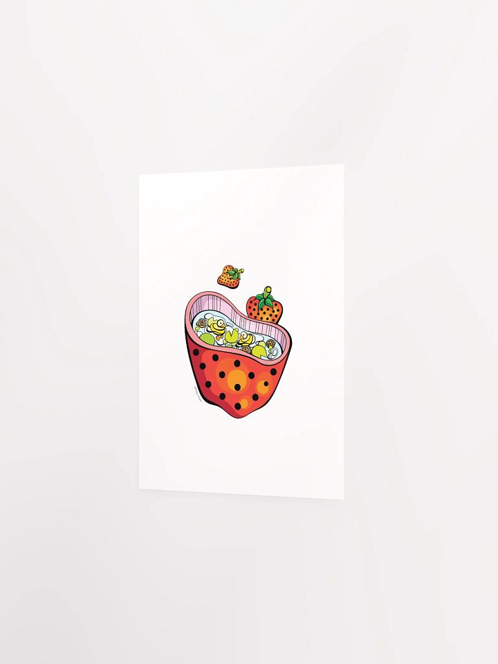"Strawberry Duck Pond" Print product image (10)