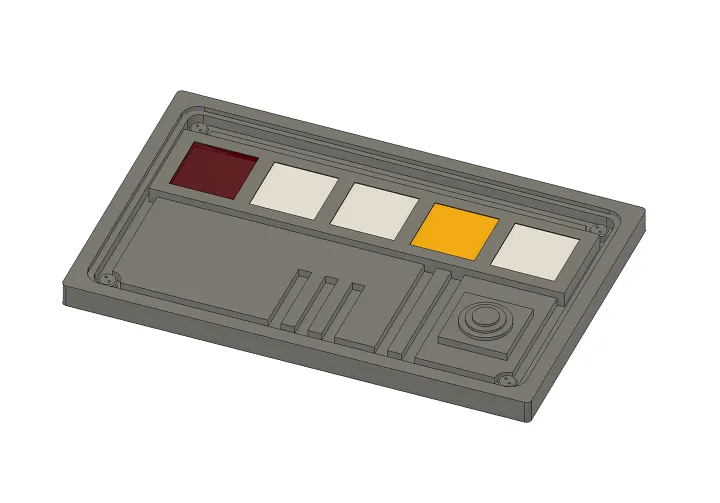 Star Wars Galaxy's Edge Control Panel V5 3D Model product image (2)
