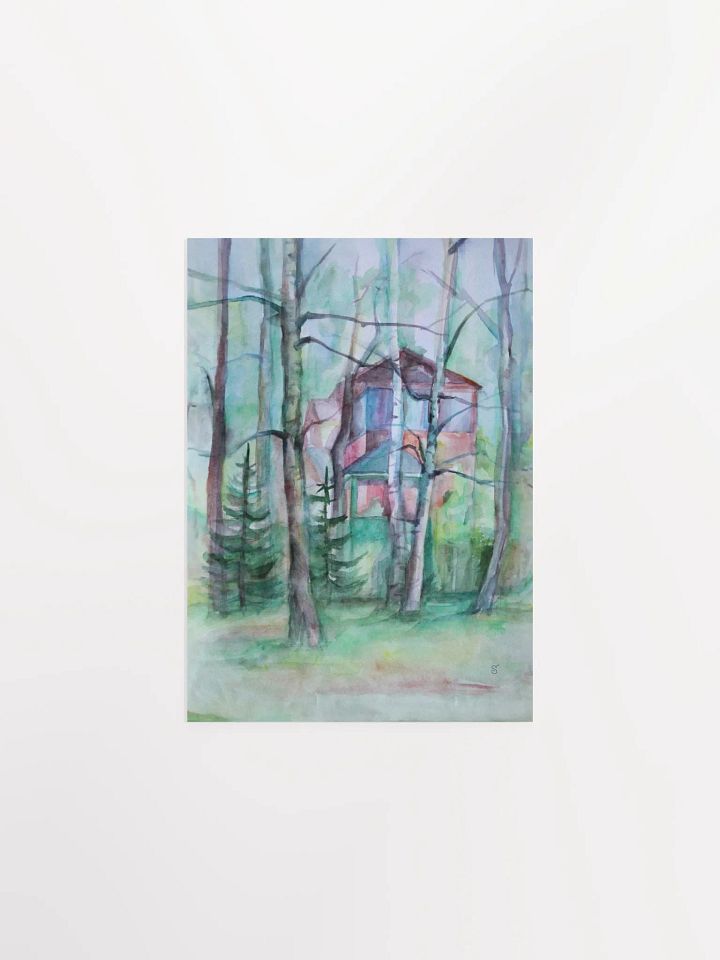 Vibrant Matte Poster Prints - Dacha House product image (2)