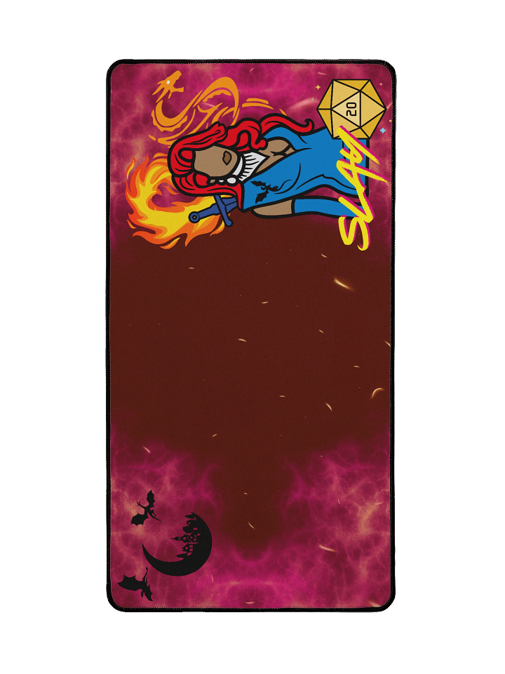 Slay Queen d20 Desk Mat product image (2)