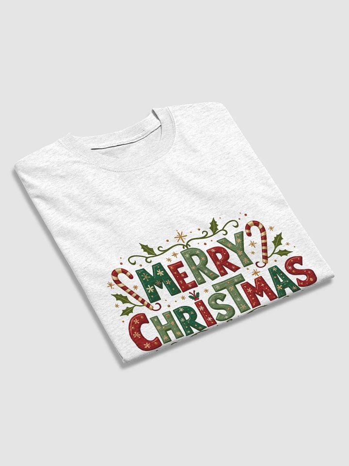Festive Merry Christmas T-Shirt product image (1)