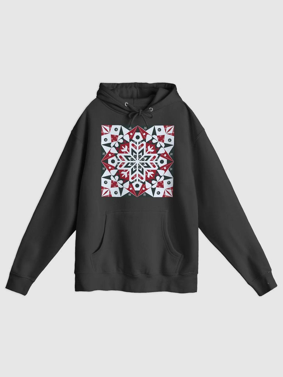 Snowflakes patterned Premium Pullover Hoodie product image (1)