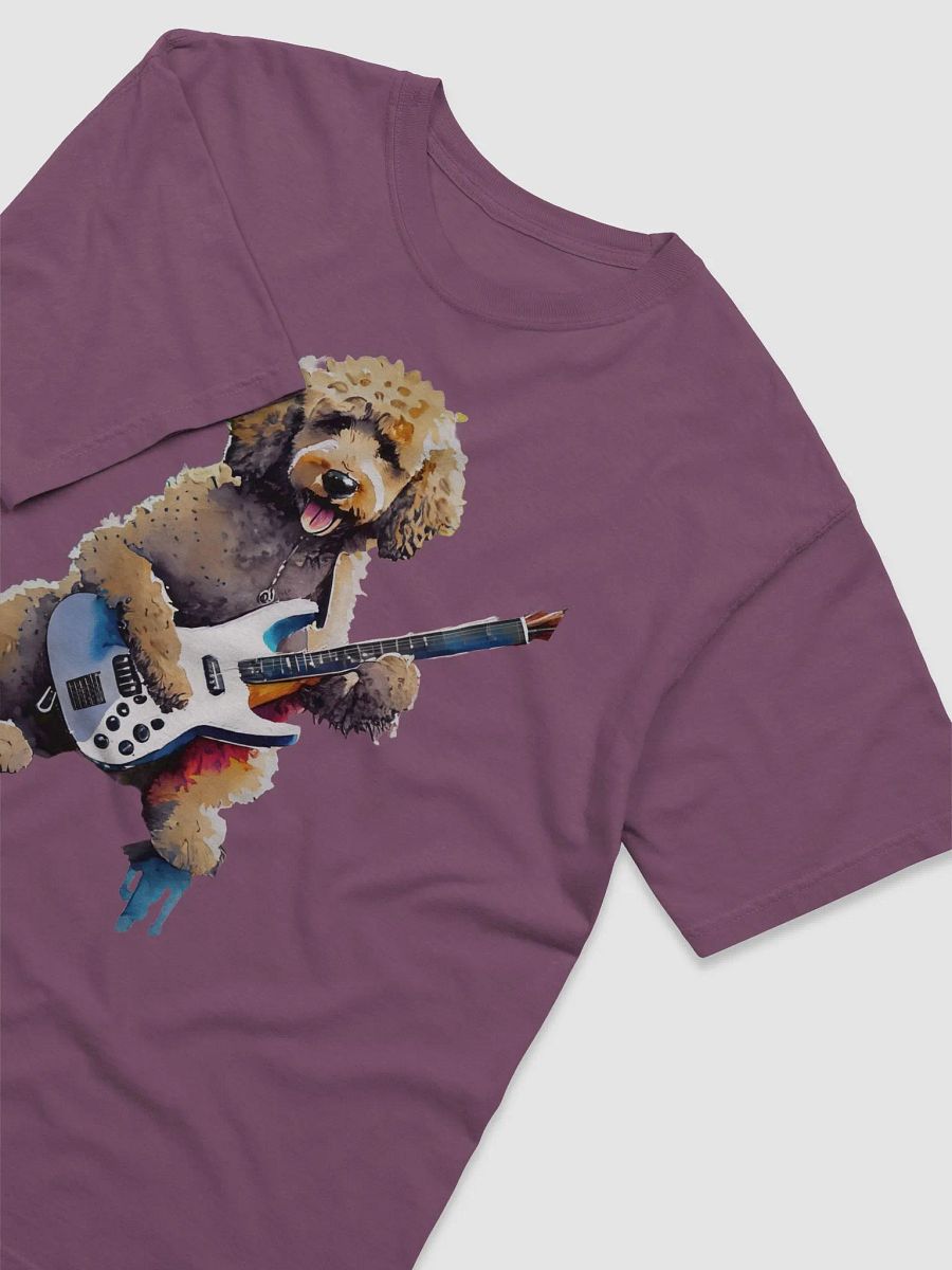Rock Out with Your Pup: Labradoodle Electric Guitar Tee product image (33)
