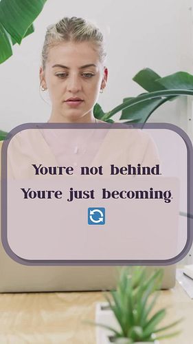 Comparison steals everything. You’re not late—you’re building something that lasts. #slowburnsuccess #trustyourtimeline #redi...