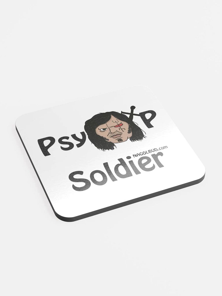 PsyOp Soldier Corked Coaster product image (3)