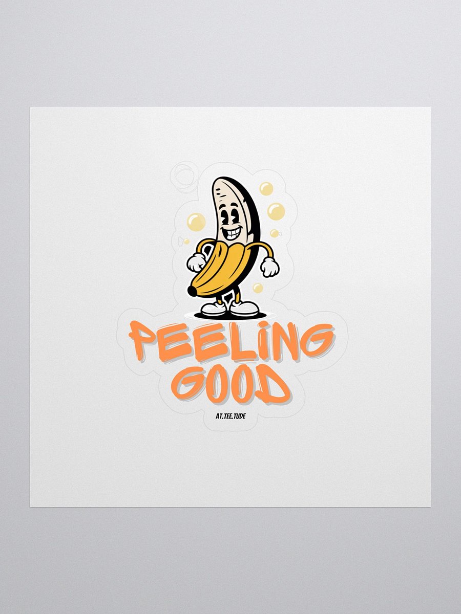 Peeling Good Banana Kiss Cut Stickers product image (1)