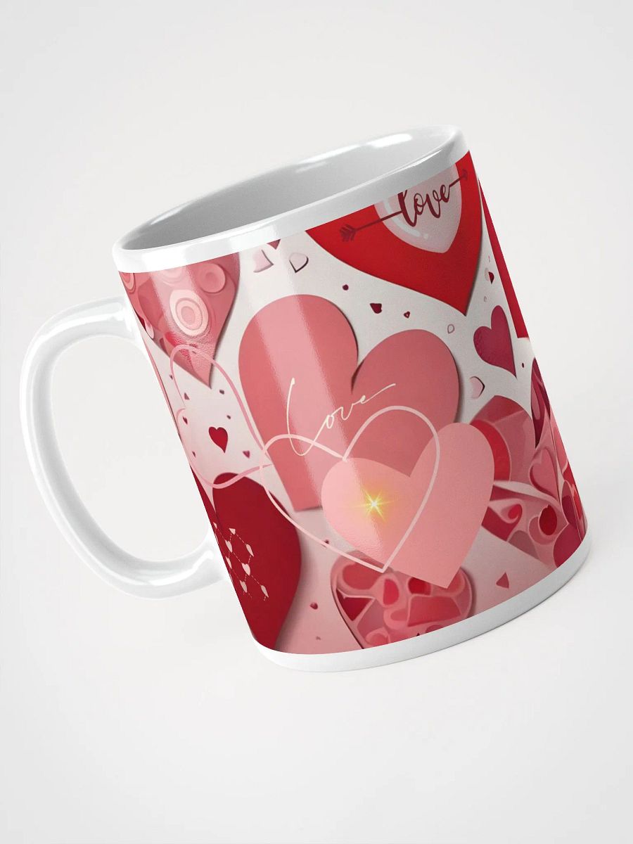 White Glossy Mug Gift for Valentine's Day 11oz, 15oz product image (5)