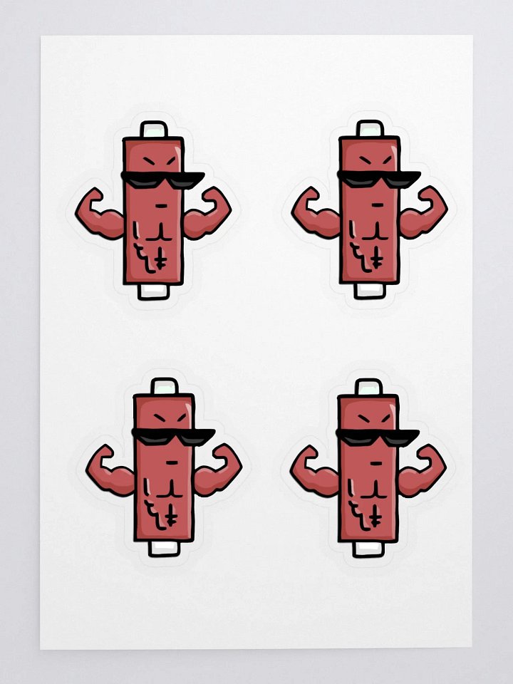 4 Pack Stickers product image (1)