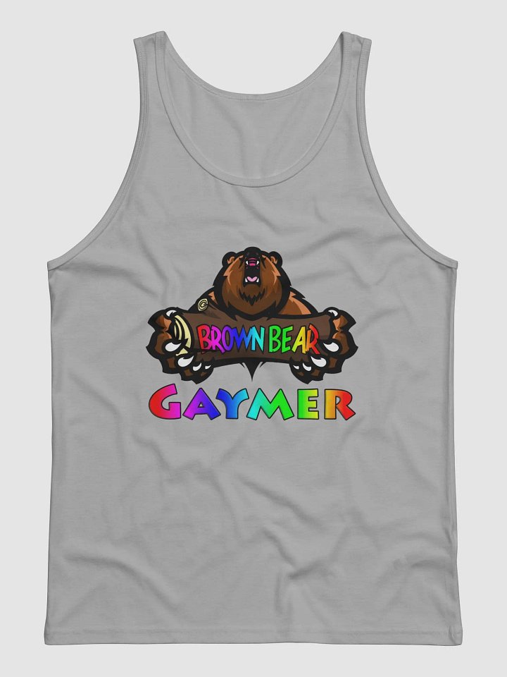 Brown Bear Gaymer (Rainbow Pride) - Tank Top product image (2)