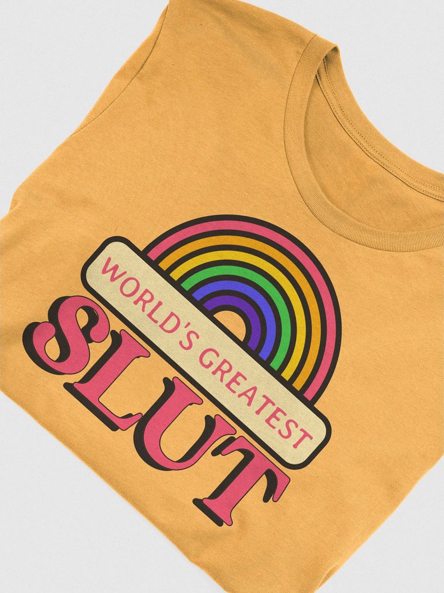 World's Greatest Slut supersoft unisex t-shirt product image (6)