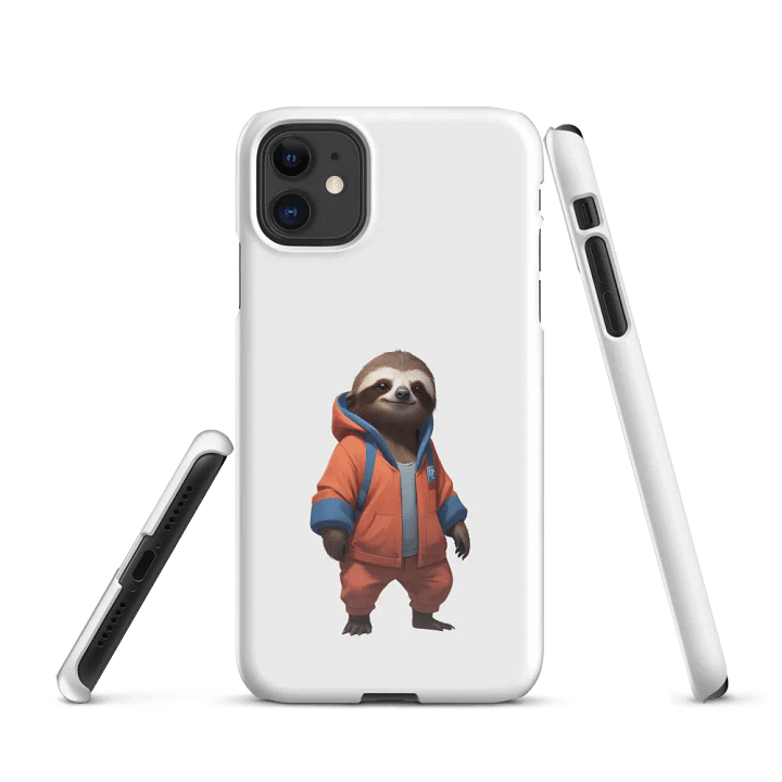 Friendly Sloth Snap Case for iPhone product image (1)