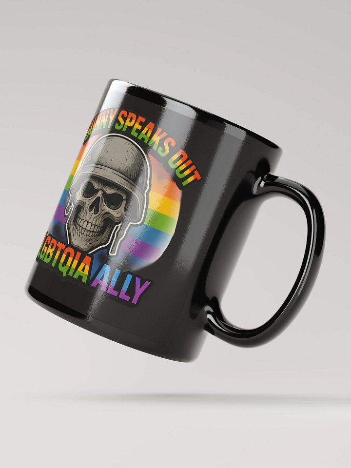 Rainbow Skull LGBTQIA Ally Mug product image (4)