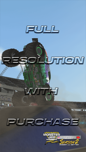 Grave Digger Stoppie - Lock Screen product image (1)