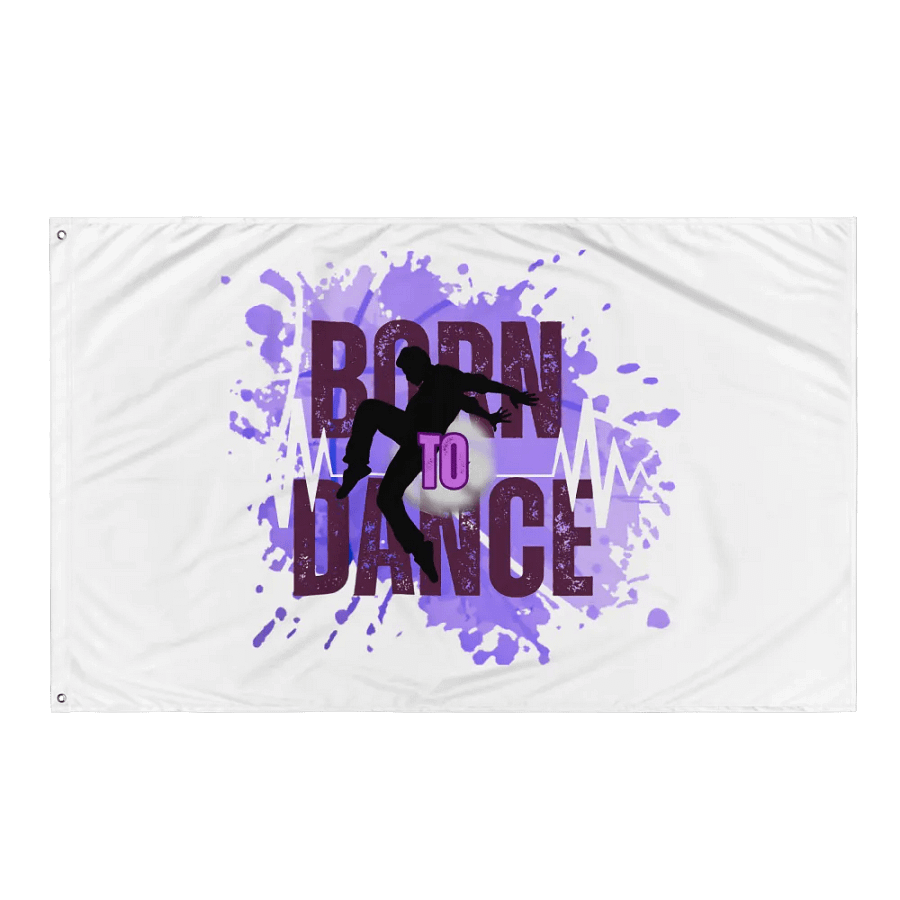 Born to Dance His Silhouette Flag product image (3)