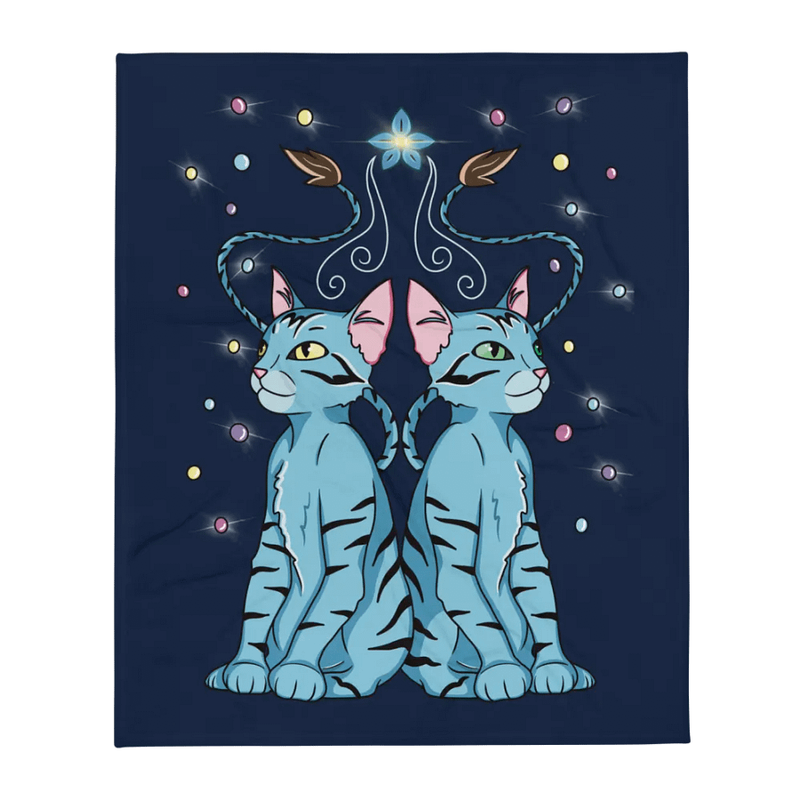 Catvatar Throw Blanket product image (1)