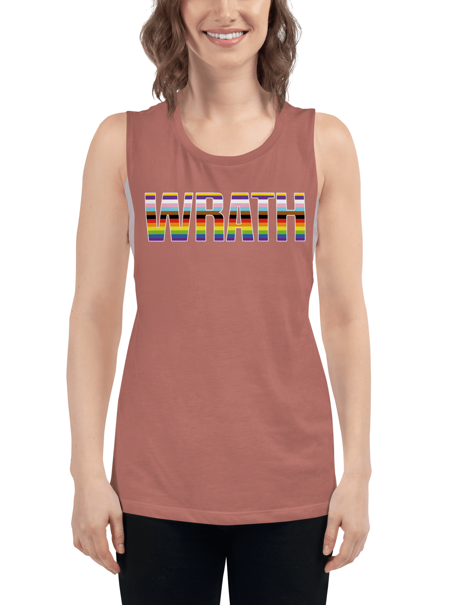 Pride 2023 stripes flowy tank top product image (1)
