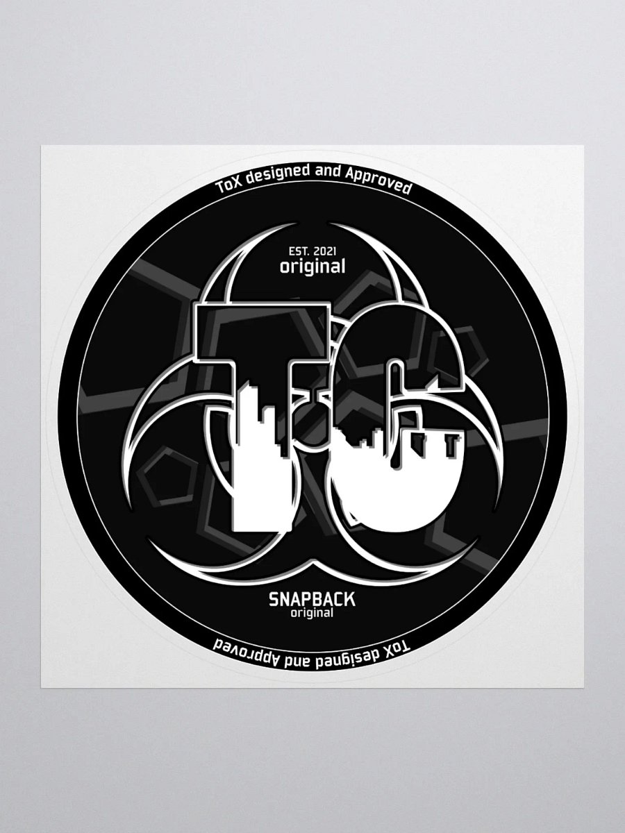 ToX snapback sticker product image (2)