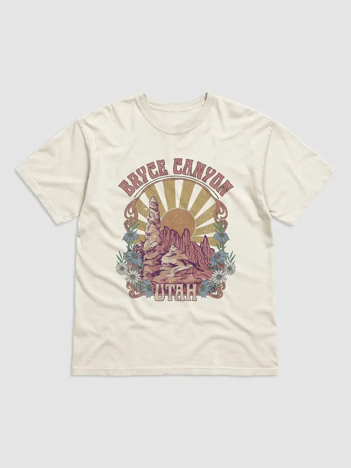 Bryce Canyon National Park, Utah Tee | Art Nouveau-Style Western T-Shirt for Travel and Road Trips product image (11)