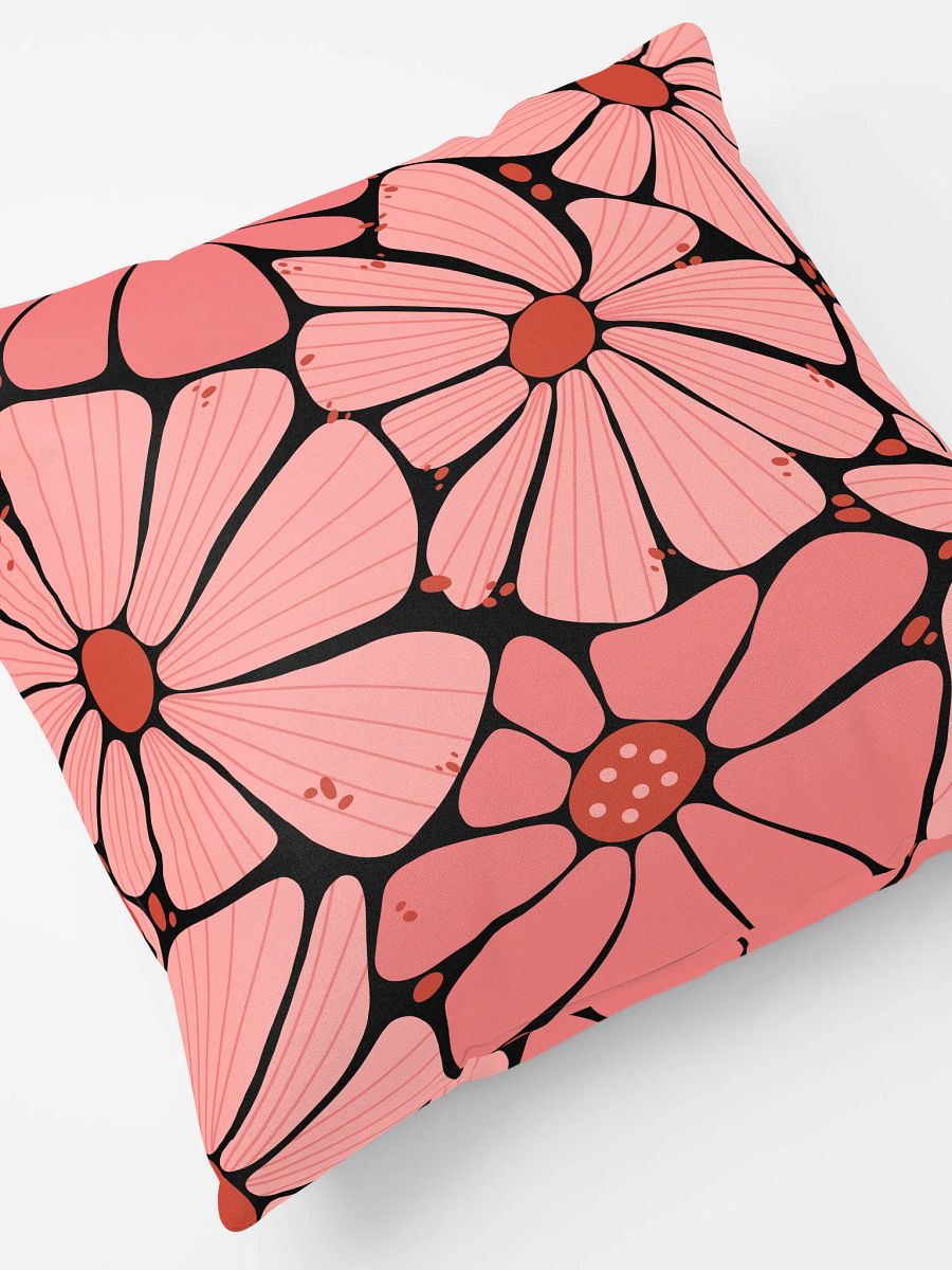 Elegant Floral Throw Pillow product image (4)