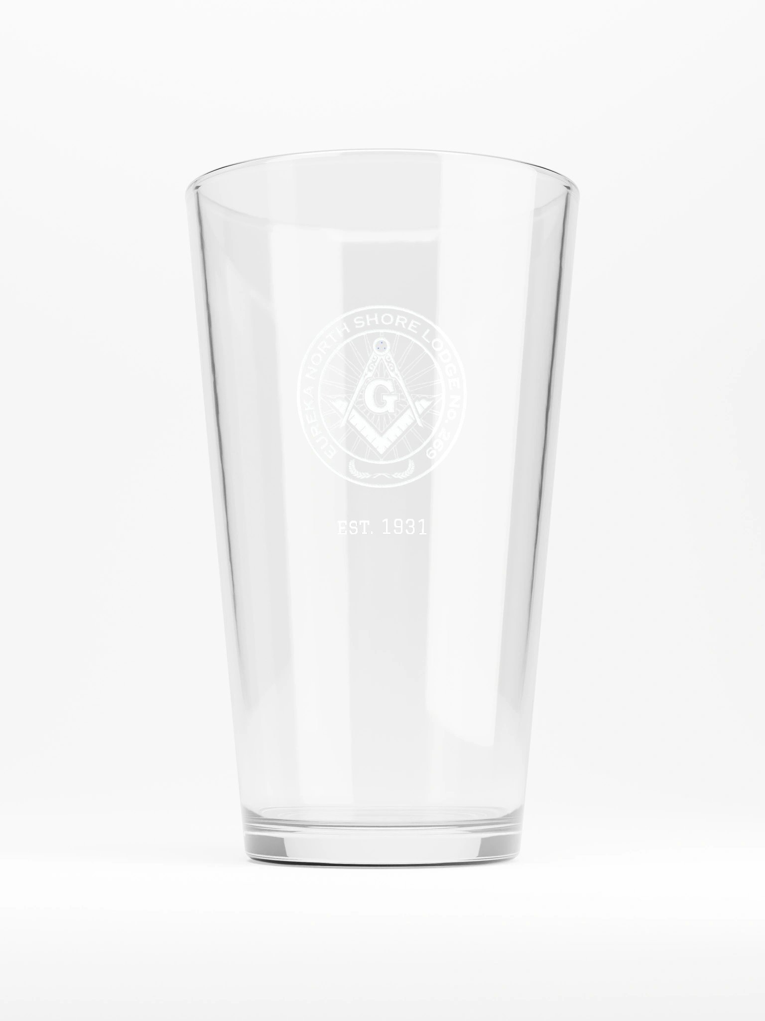The Tyled Pint Glass product image (1)