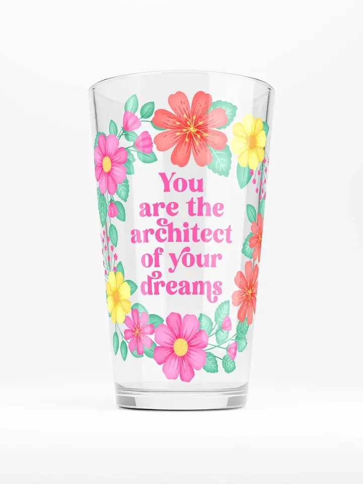 You are the architect of your dreams - Motivational Tumbler product image (1)