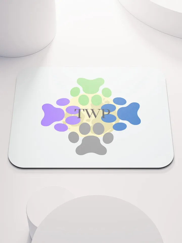 The Wolf Pack Paw Logo Mousepad product image (1)