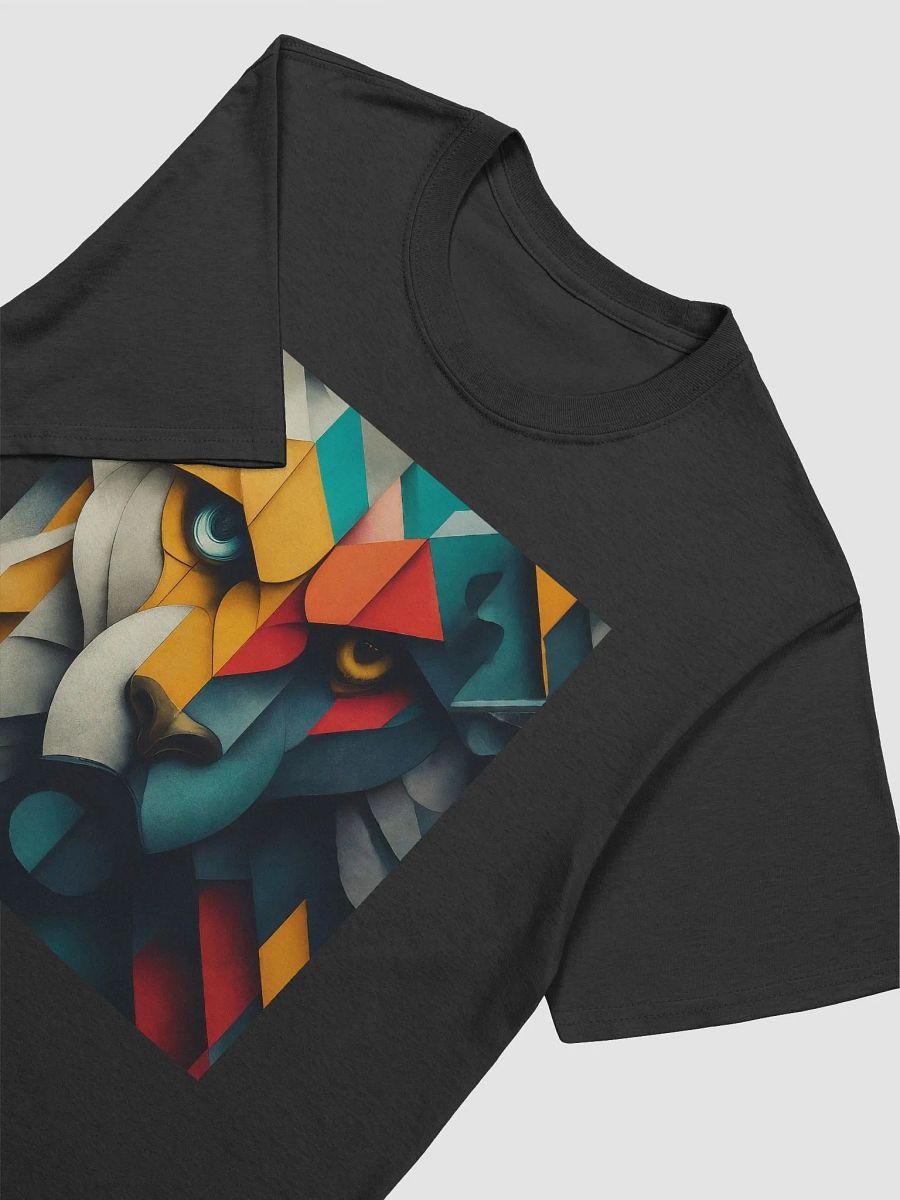 Geometric Wolf Abstract T-Shirt product image (16)