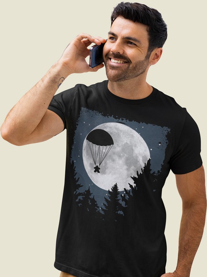 Meeple Phone Home Board Gamer Shirt product image (1)