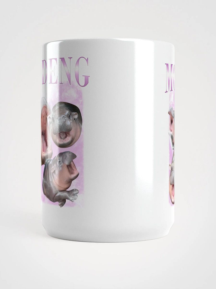 Vintage Moo Deng Meme Shirt - Funny Hippo Bootleg Mug product image (5)