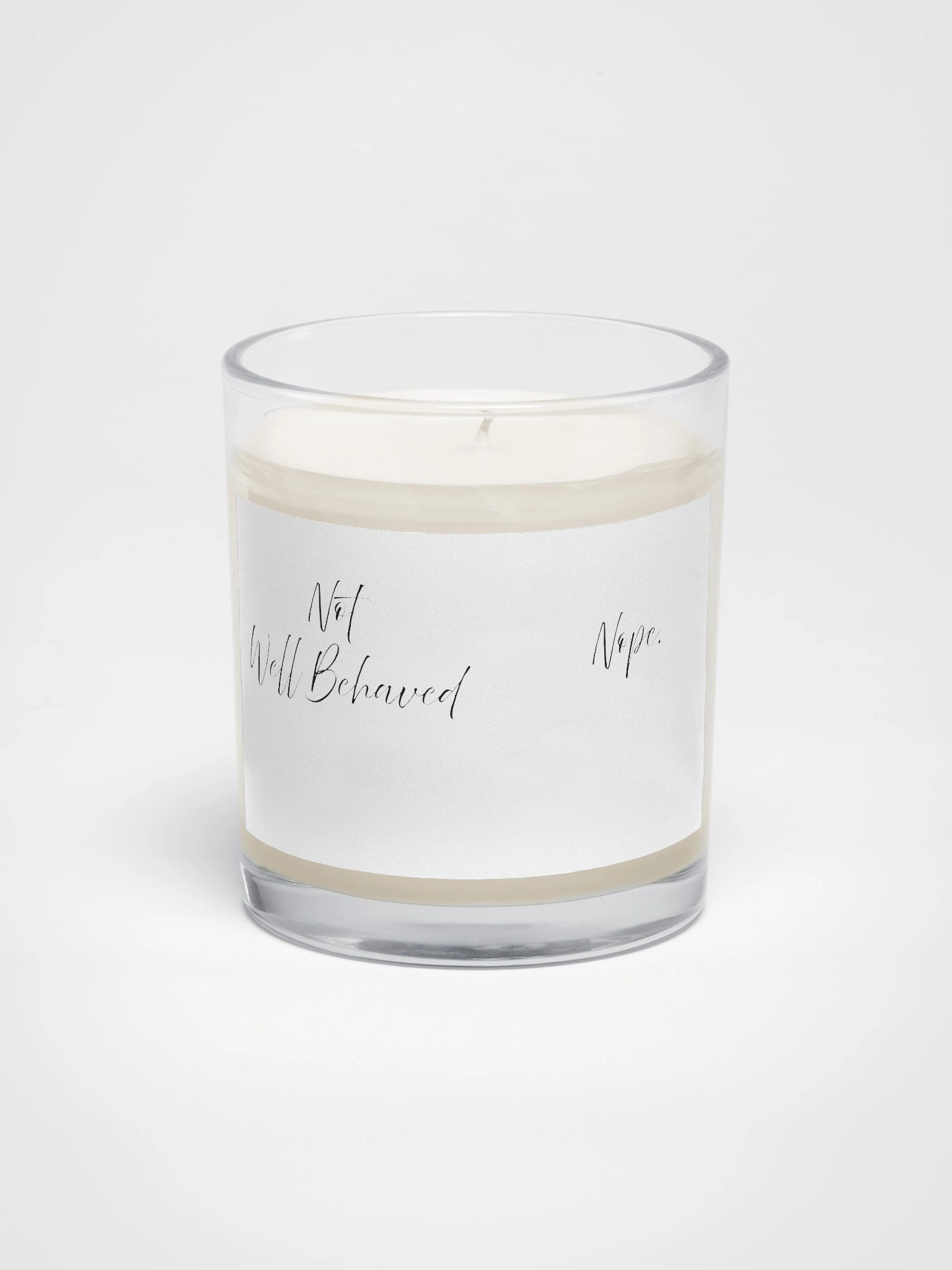 Not Well Behaved - Candle product image (1)
