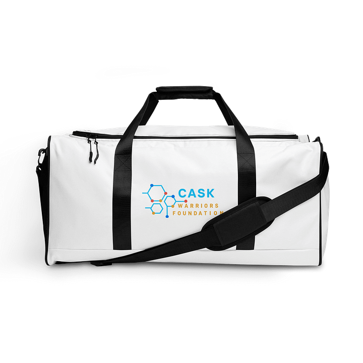 Carry Courage. Fuel Hope. — The CASK Warriors Premium Duffle product image (1)