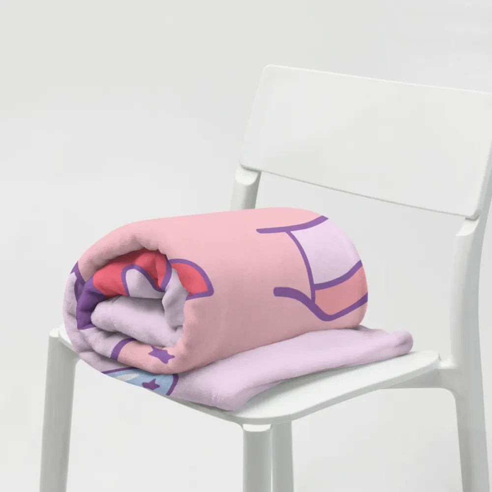 Unicorn blanket product image (7)