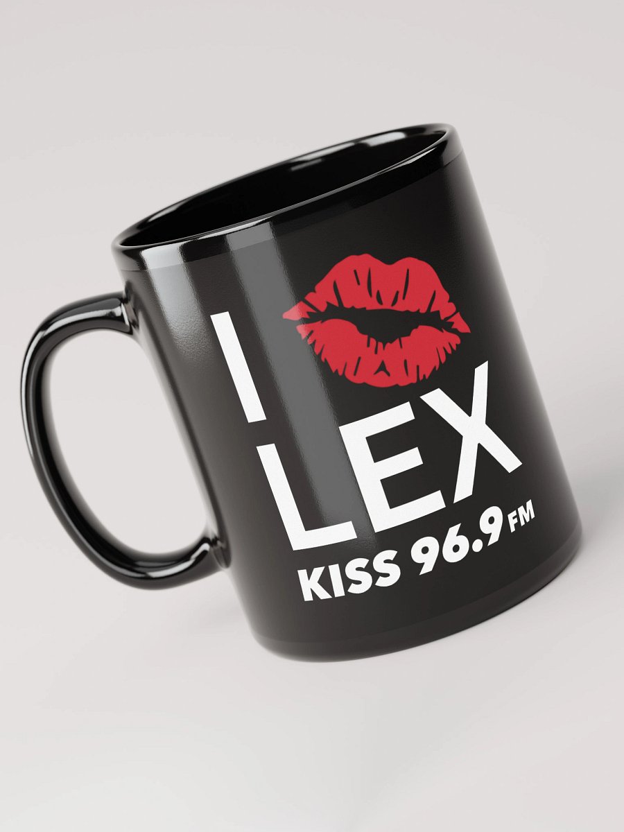 I KISS LEX Black Ceramic Mugs ( 2 Sizes ) product image (5)