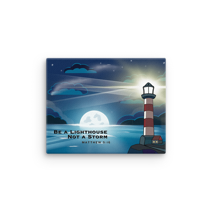 Be a Lighthouse Canvas Print product image (1)
