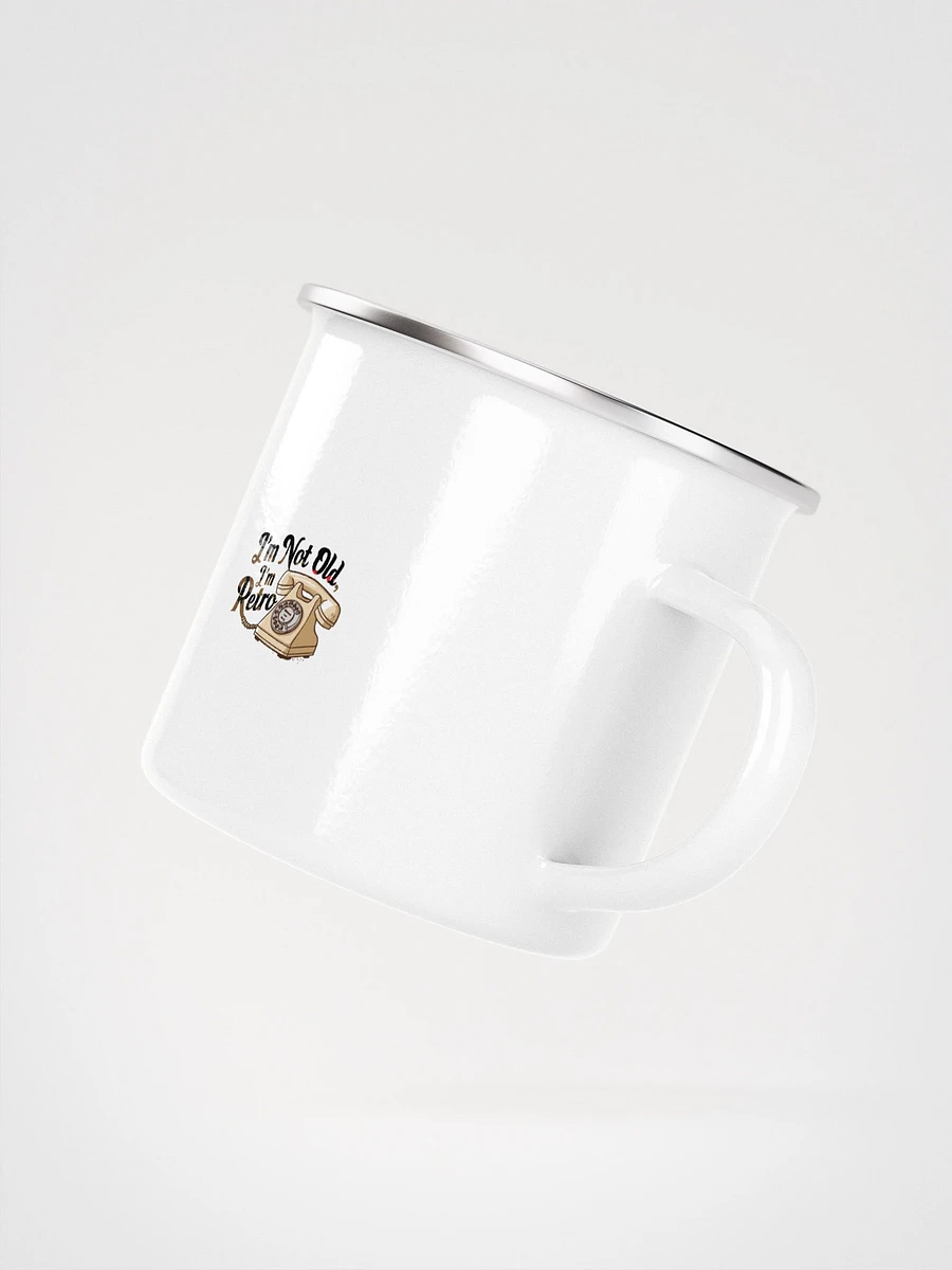 I’m Not Old I’m Retro Adventure Awaits Enamel Mug product image (3)