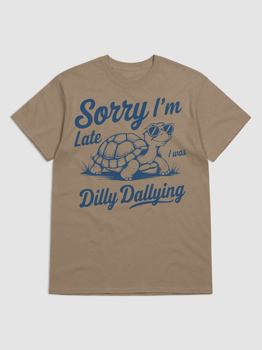 Dilly Dally Turtle Sketch T-Shirt product image (37)