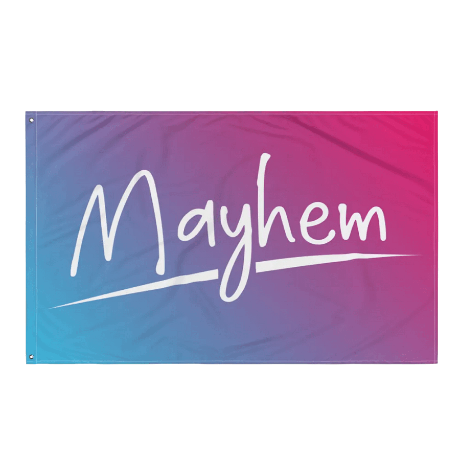 Mayhem Signature Flag product image (3)