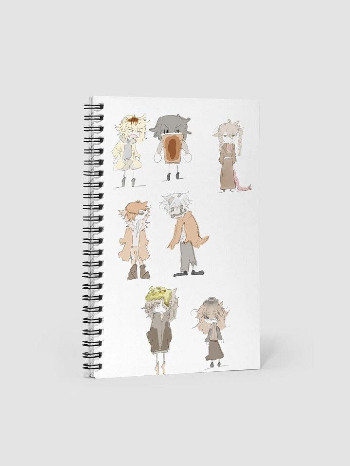 365!! daily character dictionary note book bread product image (1)
