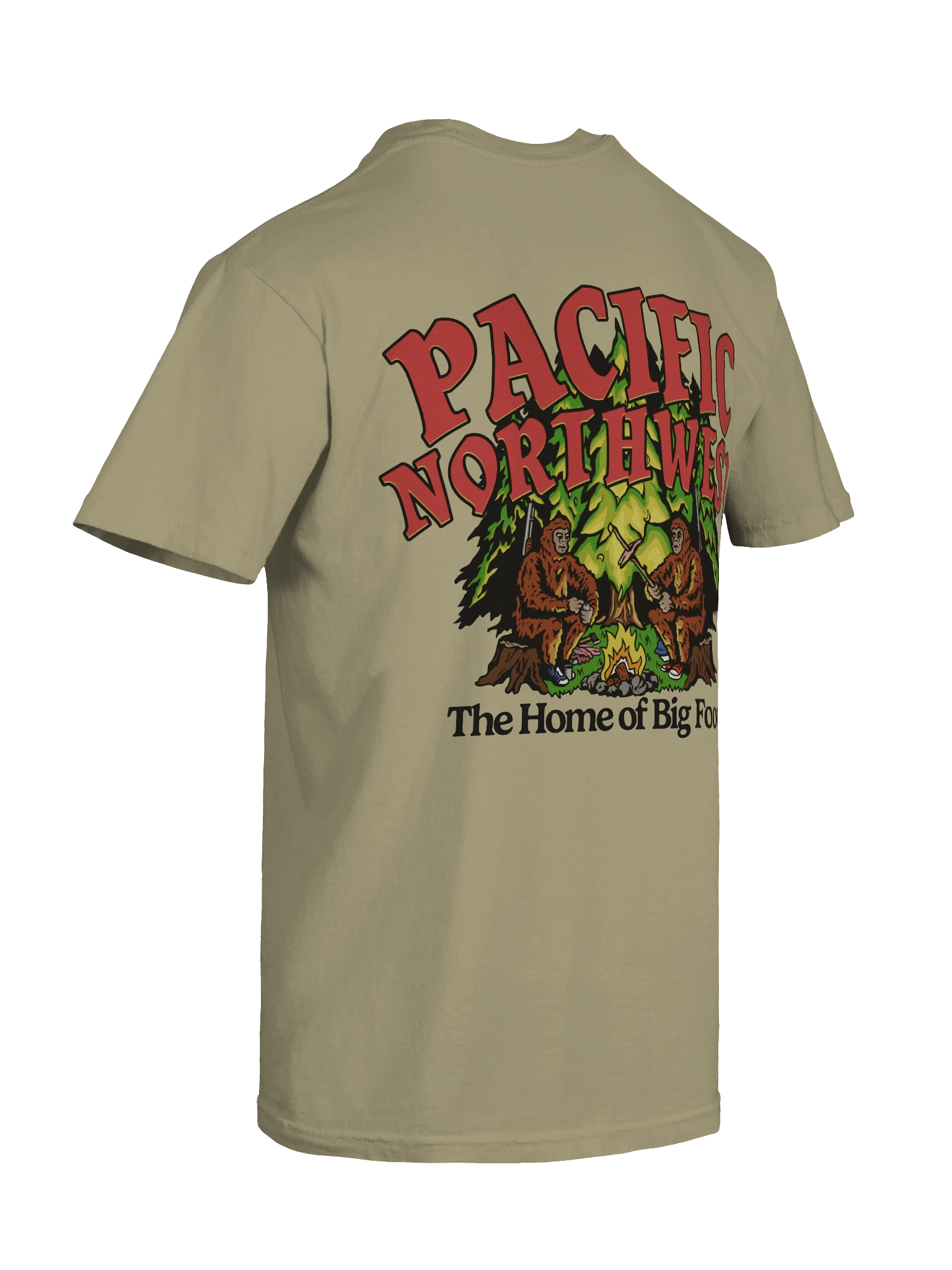 PNW The Home of Big Foot - T-Shirt product image (39)